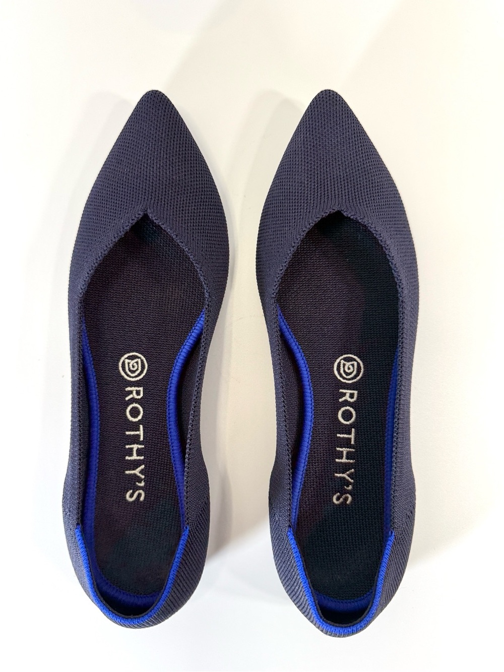 Rothy’s the Point Women’s Flats in Navy